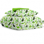Комплект підліткової постільної білизни  DINO / зелений горох / - image-0